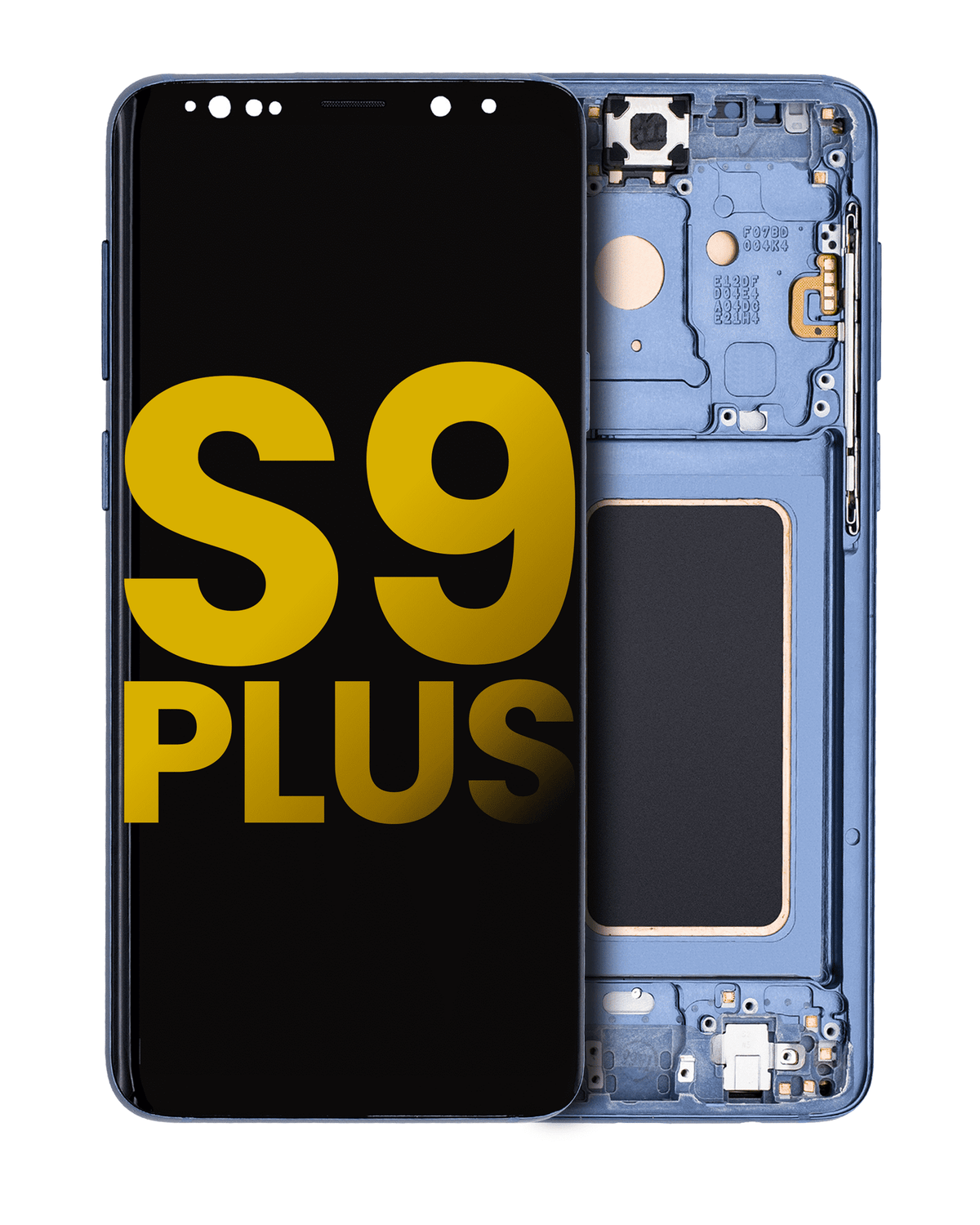 Samsung Galaxy S9 Plus OEM Refurbished OLED Assembly With Frame - Coral Blue