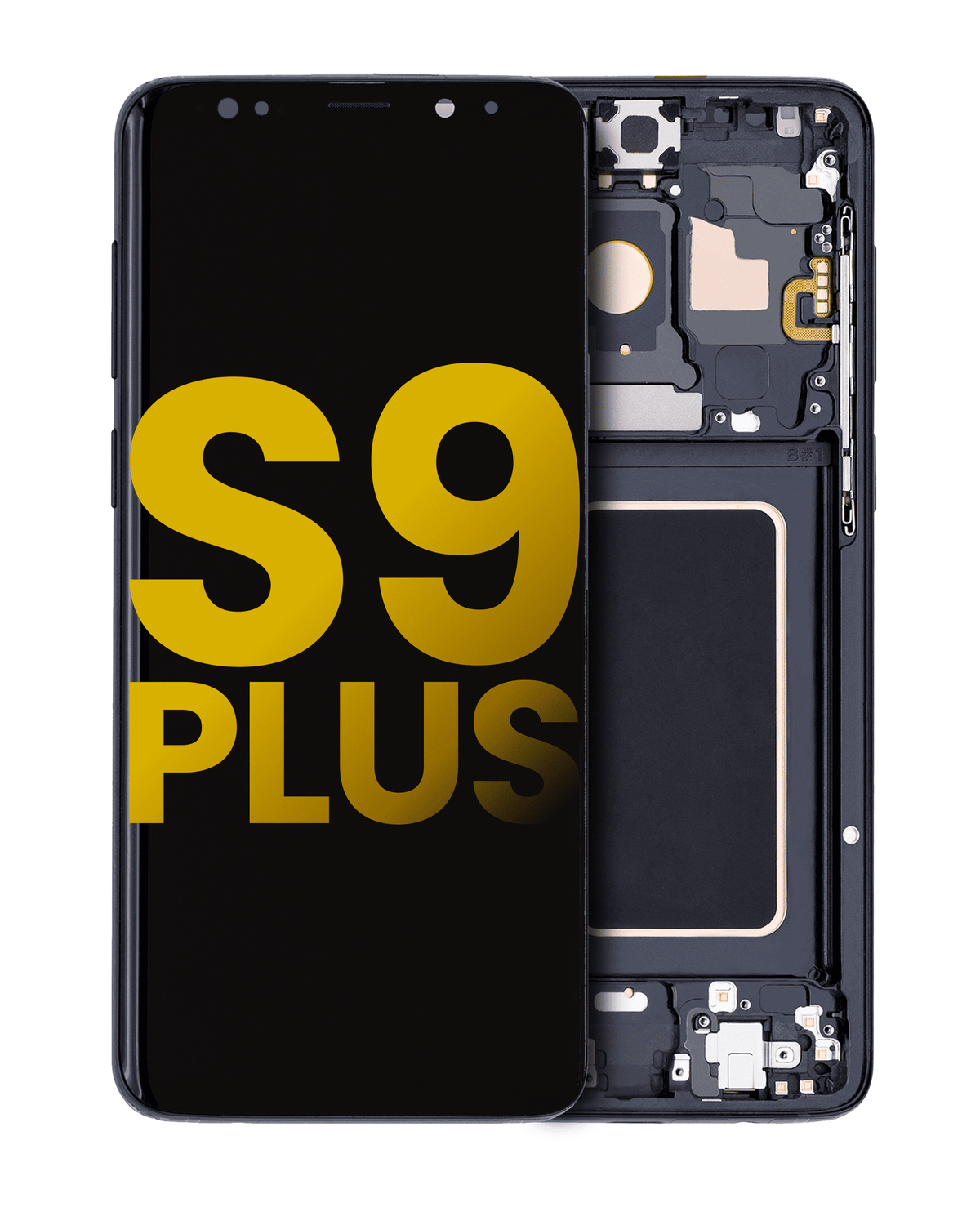 Samsung Galaxy S9 Plus OEM Refurbished OLED Assembly With Frame - Midnight Black