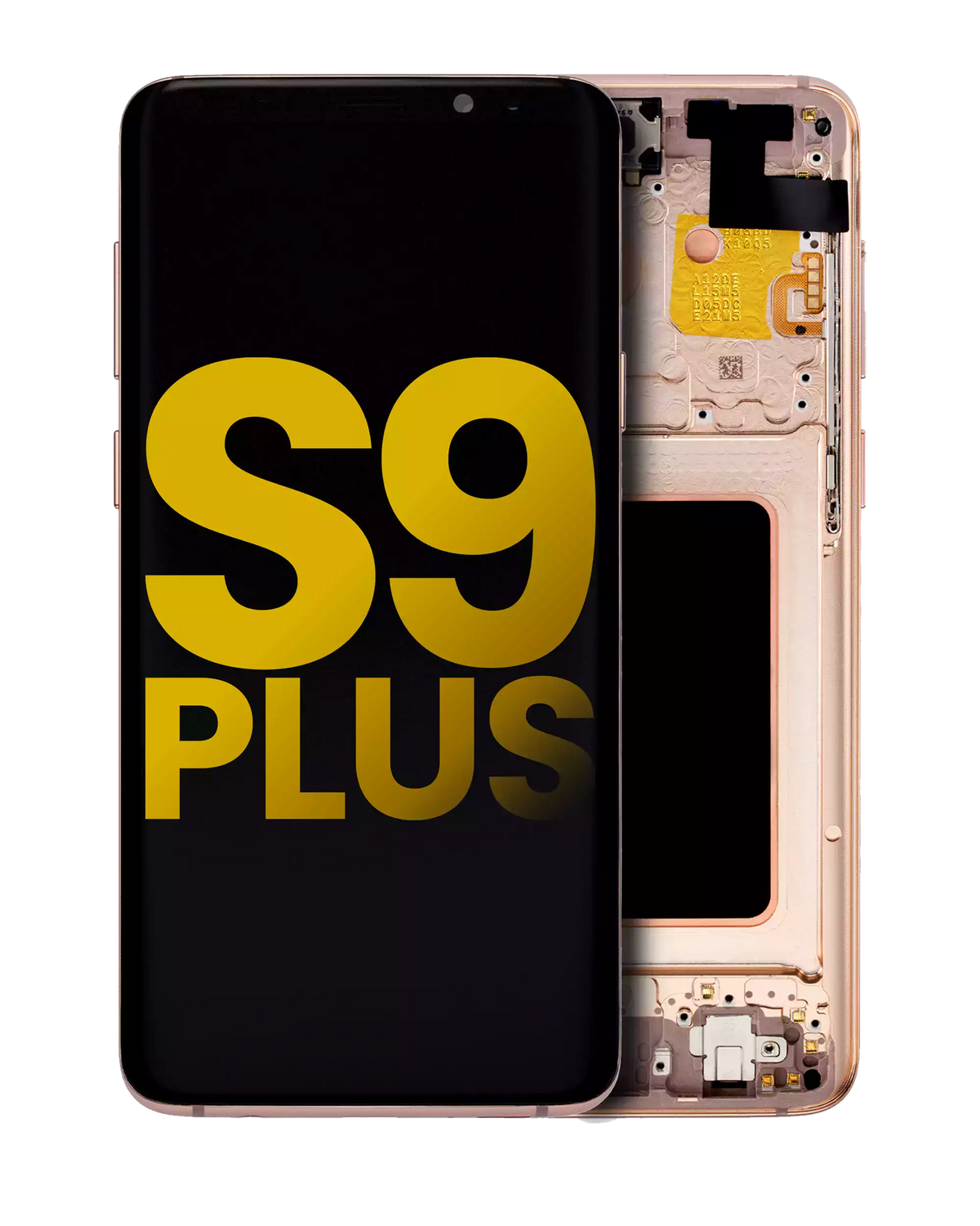 Samsung Galaxy S9 Plus OEM Refurbished OLED Assembly With Frame - Sunrise Gold