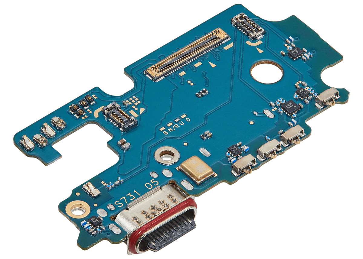 Samsung Galaxy S25 FE S731U US charging port board with SIM card reader - detail 3