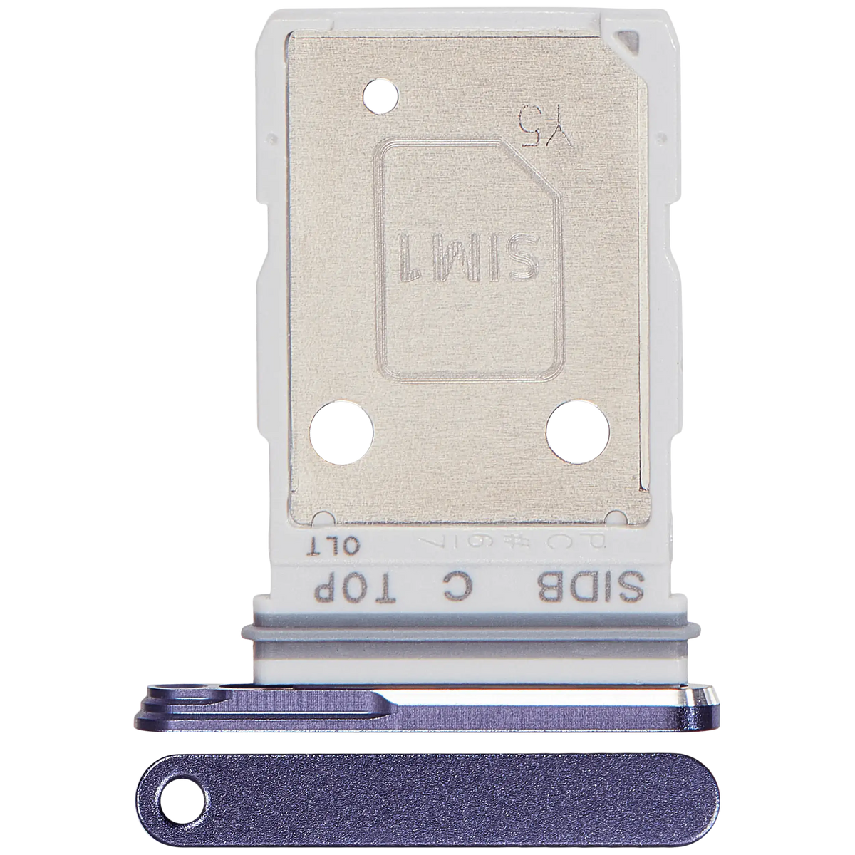 Samsung Galaxy S26 Dual SIM Card Tray - Cobalt Violet