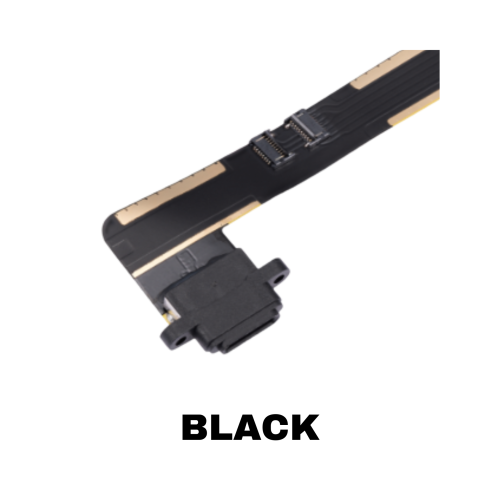 Replacement iPad Charging Port Flex Cable Black