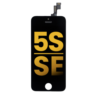 iPhone 5S SE screen replacement LCD black premium