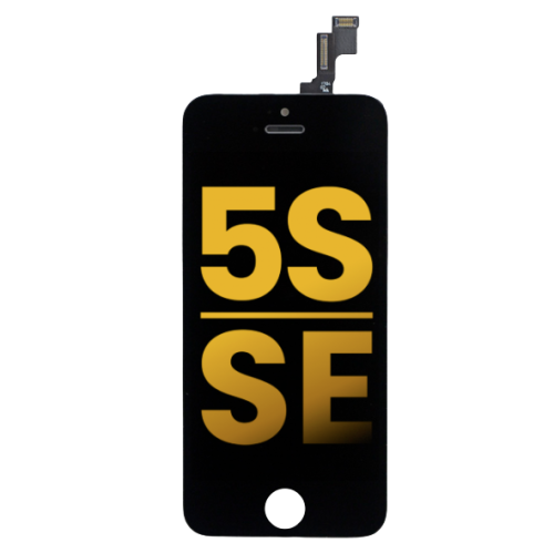 iPhone 5S SE screen replacement LCD black premium