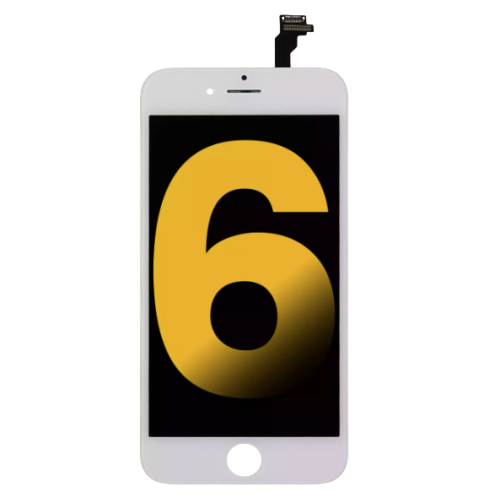 iPhone 6 LCD Screen Replacement Assembly - White ( Premium )