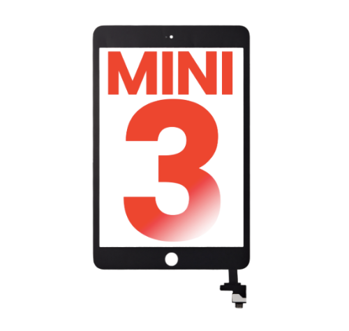 iPad Mini 3 Digitizer With IC Chip - Black