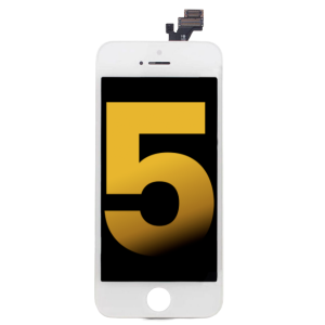 iPhone 5 LCD Screen Replacement Assembly - White (Premium)