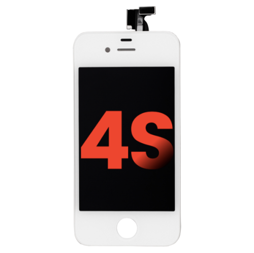 iPhone 4S screen replacement LCD white