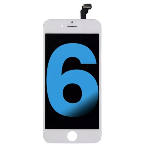 iPhone 6 screen replacement LCD white aftermarket