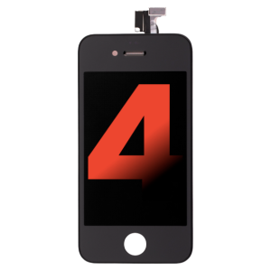 iPhone 4 screen replacement LCD black display
