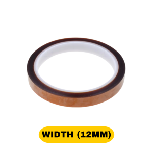 Heat Resistant Kapton Tape (12 mm × 22 m)