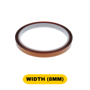Heat Resistant Kapton Tape 8 mm × 22 m roll
