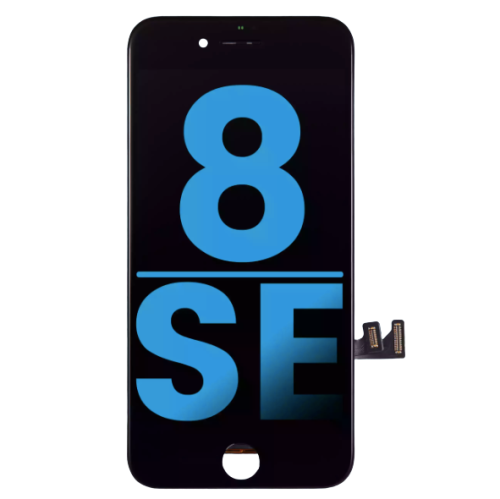 iPhone 8 SE screen replacement LCD black aftermarket display