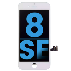 White LCD replacement for iPhone 8 SE 2020 / 2022
