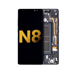 Samsung Galaxy Note 8 OLED assembly with frame OEM
