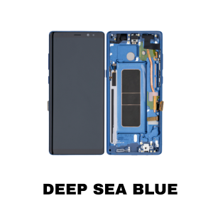 Samsung Note 8 OLED screen replacement Blue