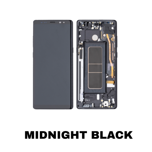 Samsung Note 8 OLED screen replacement Black