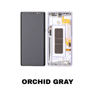 Samsung Note 8 OLED screen replacement Gray
