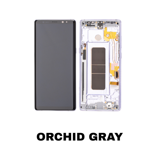 Samsung Note 8 OLED screen replacement Gray