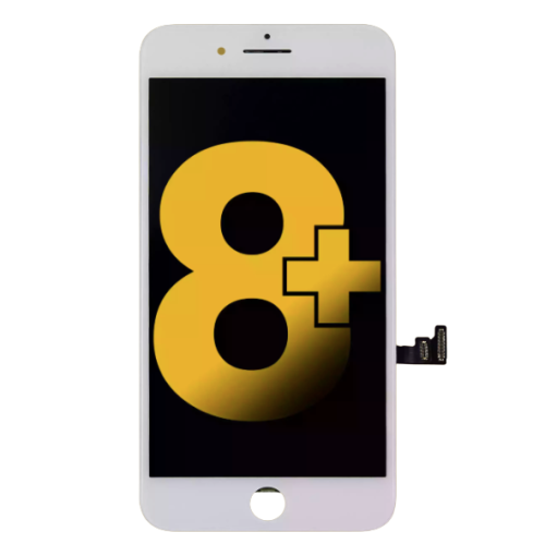 iPhone 8 Plus screen replacement LCD white premium display