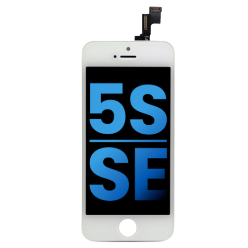 iPhone 5S SE screen replacement LCD white aftermarket display