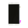 Samsung Galaxy S6 Edge Plus G928 LCD Screen and Digitizer Assembly with Frame  - White (OEM)