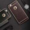 iPhone 6 Plus Leather Case - Dark Red