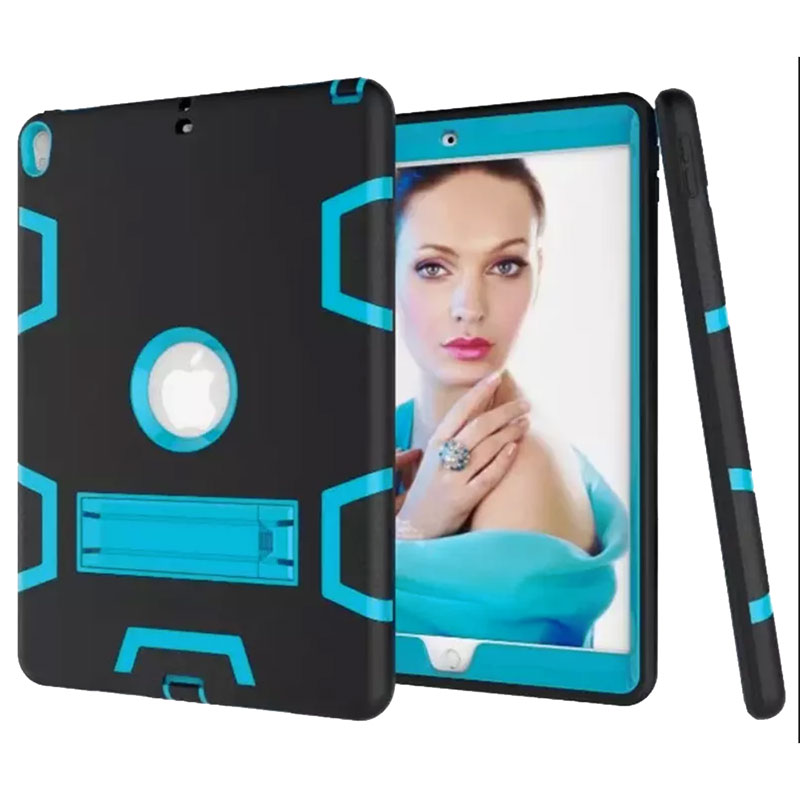 iPad Mini [1st Gen] 1G 3 in 1 Defender Case Black / Blue Canadian