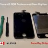 iPhone 4 LCD Screen and Digitizer Assembly - Black