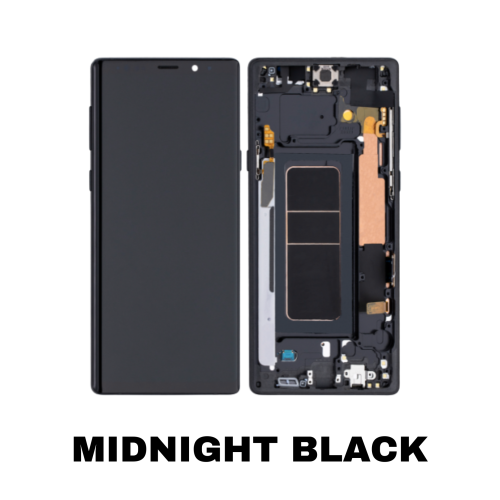 Samsung Note 9 OLED screen replacement Black