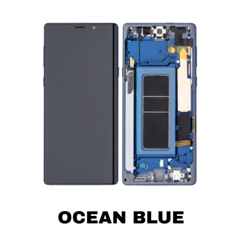 Samsung Note 9 OLED screen replacement Blue