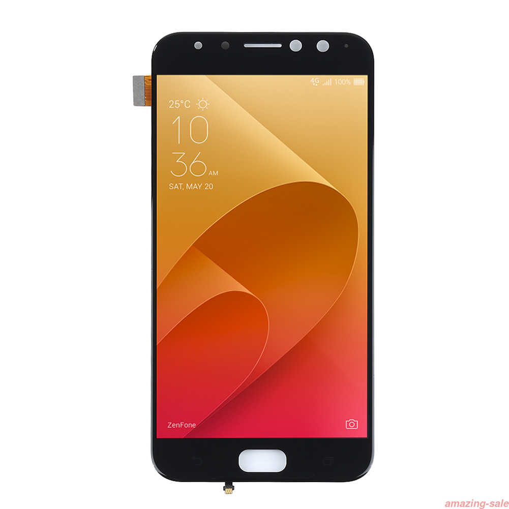 Display Touchscreen ASUS Zenfone 4 Selfie Pro ZD552KL Con Vetro E Toolkit - Bianco, Ricambio Originale