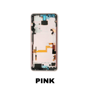 Google Pixel 3 OLED assembly with frame OEM - Pink