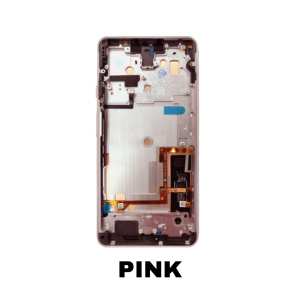 Google Pixel 3 XL OLED assembly with frame OEM - Pink