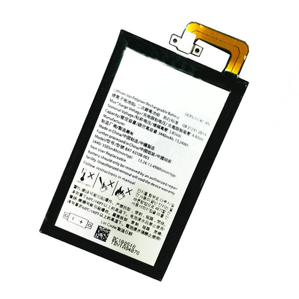 Original BAT63108003 Battery for Blackberry KeyOne DTEK70 3440mAh