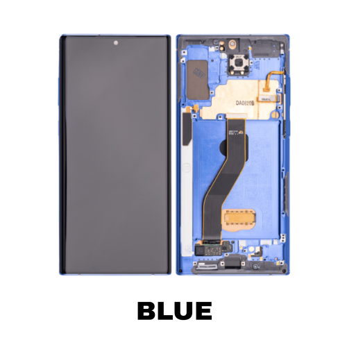 Samsung Note 10 Plus 5G OLED screen replacement Blue