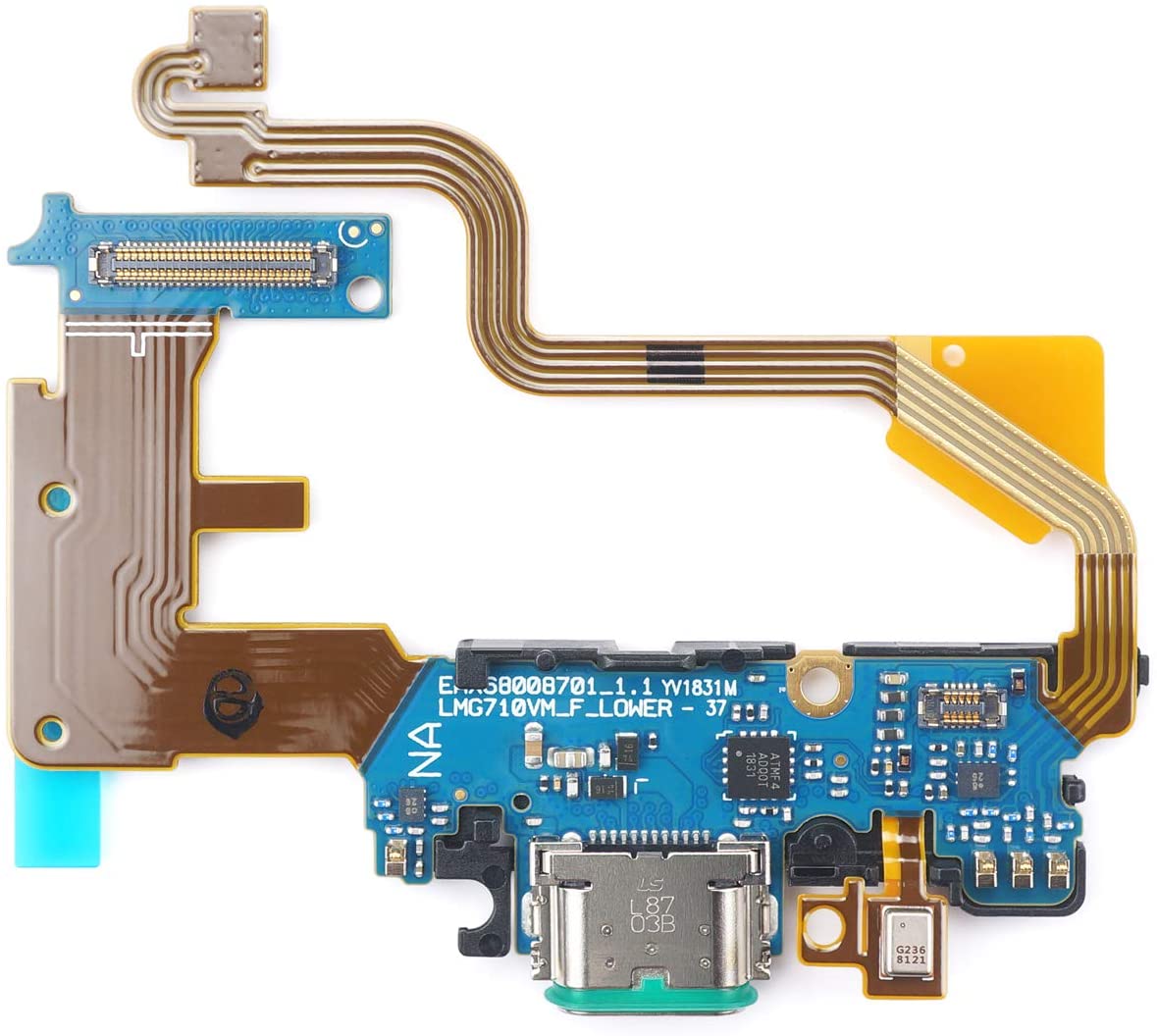LG G7 One Charging Port Flex LMQ910Qm7 Canadian Cell Parts Inc.