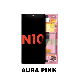 Samsung Note 10 OLED screen replacement Aura Pink