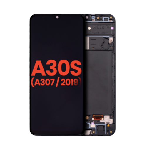 Samsung Galaxy A30s (A307 / 2019) OLED Screen Assembly With Frame