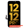 iPhone 12 / 12 Pro Screen Replacement LCD Screen Display Touch Screen Digitizer Assembly with Steel Plate Installed < OLED >
