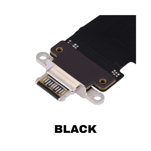 iPad Pro Charging Port Flex Cable Compatible 11 2018 2020 12.9 2018 2020 Black