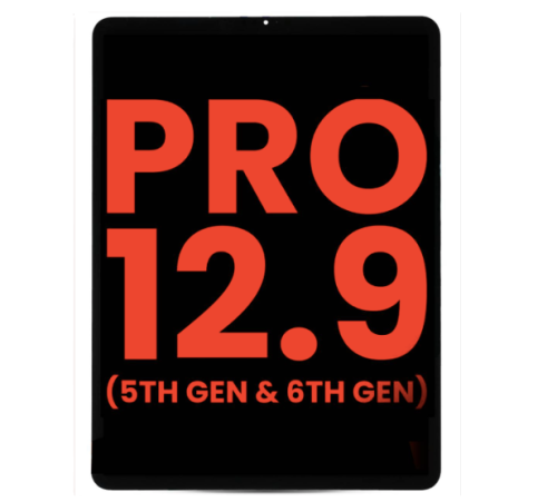 IPad Pro 12.9" 5th Gen (2021) / Pro 12.9" 6th Gen (2022) LCD Screen Replacement Assembly With Digitizer