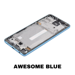 Samsung A52 screen replacement Awesome Blue