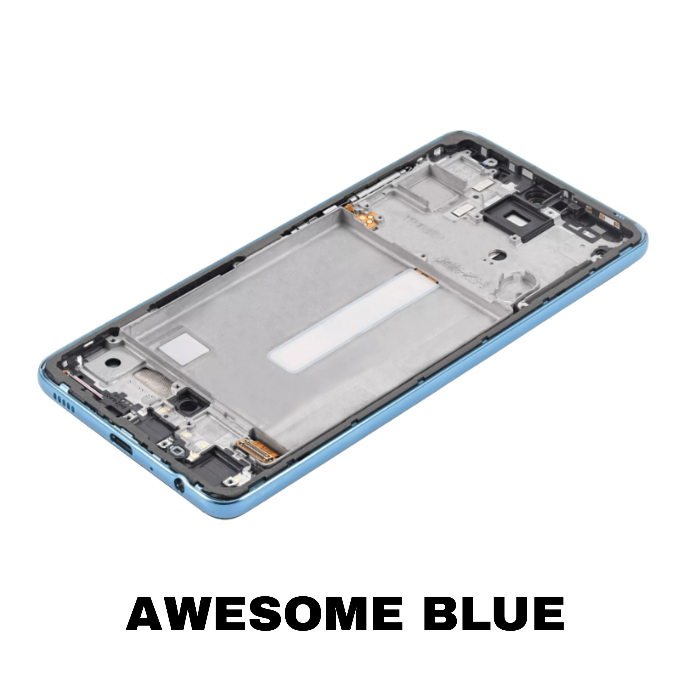 Samsung A52 screen replacement Awesome Blue