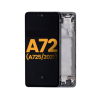 Samsung Galaxy A72 < A725/2021 > OLED Screen Replacement Assembly with Frame