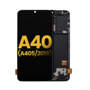Samsung Galaxy A40 (A405 / 2019) OLED Screen Replacement Assembly with Frame
