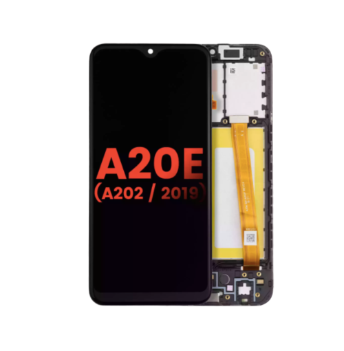 Samsung Galaxy A20e (A202 / 2019 LCD Assembly With Frame (All Colors)
