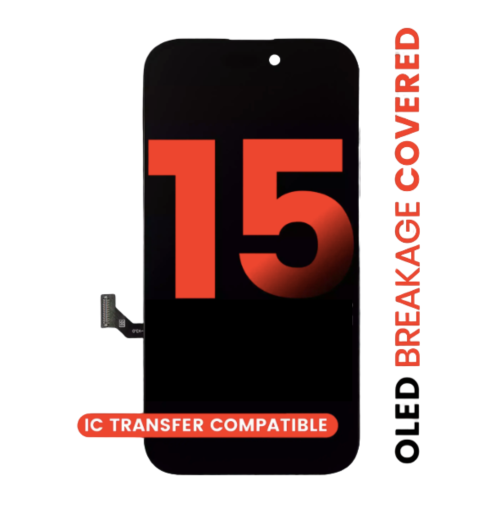 iPhone 15 Screen Replacement OLED Display Front View