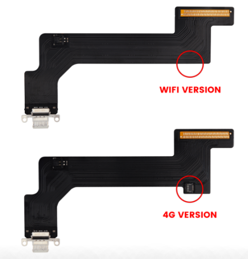 iPad 10 (2022) Charging Port Flex Cable (4G Version)   - Image 3