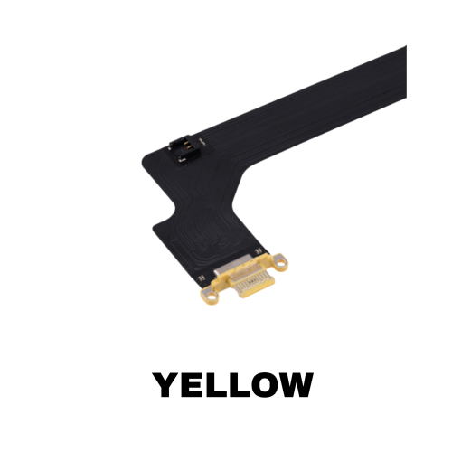 iPad 10 2022 Charging Port Flex Cable WiFi Yellow